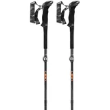 Leki Makalu Fx.one Carbon Stöcke - Black / Naturalcarbon / Orange - 120 cm