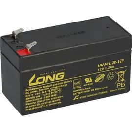 KungLong Bleiakku 12V 1200 mAh 2 St.