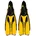 Tauchflossen Diving Yellow EU 38-39