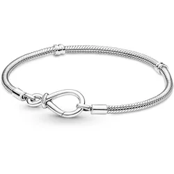 Pandora 590792C00 Damen-Armband Silber 925 Unendlichkeit-Knoten, 17 cm