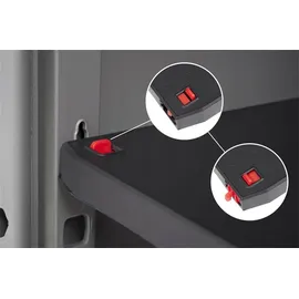 KETER Lagerschrank mit Einlegeböden 0 x 0 x 0 cm Grau