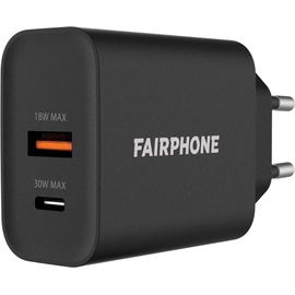 Fairphone Duales Ladegerät 30W (EU) schwarz (ACCHAR-202-EU1)