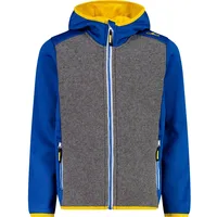 CMP Fix Hood 30m2104 Softshelljacke - Royal / Yellow