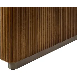 MASSIVMOEBEL24.DE BARCELONA 220 x 76 x 100 cm braun