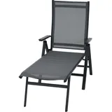 Siena Garden Tauro Klappliege 182 x 69 x 113 cm Grau