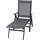 Siena Garden Tauro Klappliege 182 x 69 x 113 cm Grau
