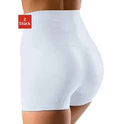 Formpants PETITE FLEUR, Damen, Gr. 48/50, weiß, Obermaterial: 65% Baumwolle, 20% Elasthan, 15% Polyamid, unifarben, Unterhosen, aus elastischer Baumwolle, Shape wear