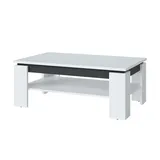 Sconto Couchtisch Campania Dekor Alpinweiß