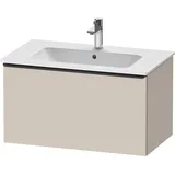 Duravit Waschtischunterschrank D-Neo 81x46,2cm, sw/Taup ma, 1 Ausz., wandhängend