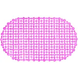 Rifuli Badezimmer rutschfeste Matten Badezimmer Badematten Badewanne Duschraum Matten Badezimmermatten mit Saugnäpfen PVC Badezimmermatten Teppich Groß Blau (Hot Pink, One Size)