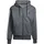adidas Essentials 3-Streifen Kapuzensweatjacke Herren Schwarz M