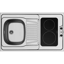 PYRAMIS Pantryabdeckung 1B 1D 100 cm Glaskeramik