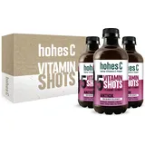 hohes C Vitamin Shots Antiox (3 x 330ml) – Für den Zellschutz; mit Brombeere, Himbeere, Erdbeere, Grüner Mate Tee-Extrakt, Aronia – vegan, ohne Zuckerzusatz & Konservierungsstoffe