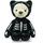 Steiff Mr. Bones Teddybär 34 cm Schwarz/Weiß