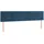 vidaXL Boxspringbett mit Matratze & LED Dunkelblau 180x200 cm Samt