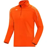 Herren Trainingsziptop Classico neonorange 3XL