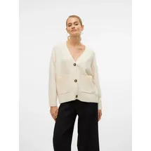 Vero Moda Boom Strickjacke Birch / Melange XL