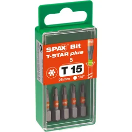 SPAX Bit T-STAR plus T15 1 Blist.a5Bits,25mm
