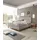 Hasena Chalet Boxspringbett 140-180 cm Braun / Hellgrau, Liegefläche:160 x 200 cm, Topper:Superio-Topper