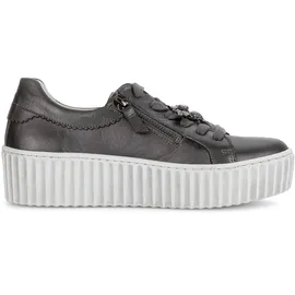 Gabor Plateau-Sneaker Silber 42