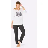 Witt Schlafanzug Schlafanzug . schwarz 52/54