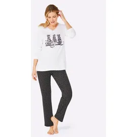 Witt Schlafanzug Schlafanzug . schwarz 52/54