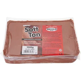 Meyco Hobby Hobby Modelliermasse Soft Ton 1,5 kg orange