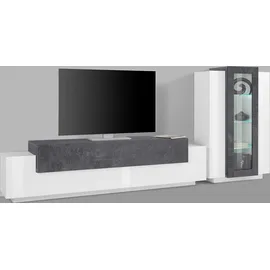 INOSIGN Wohnwand »Coro, Anbauwand, Medienwand« Set, 2 Stk. tlg., weiß