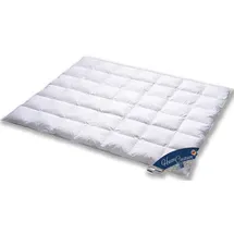 VitaSchlaf Haute Couture W3 - LEICHT Sommer Daunendecke 100% BAIKAL SCHNEEDAUNEN Germany since 1947 große Größen (200x200cm)