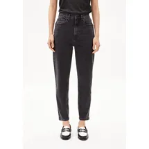 ARMEDANGELS Damen Mom Jeans recycelter Baumwoll Mix Comfort Stretch MAIRAA Mom Fit Ebony 29/34