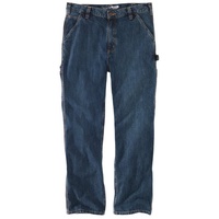 CARHARTT Utility Jeans - blau, (H45) - W32/L34