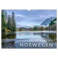 Calvendo ZAUBERHAFTES NORWEGEN (Wandkalender 2026 DIN A3 quer), CALVENDO