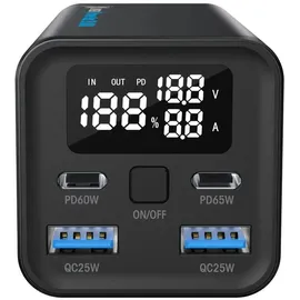 Xlayer Powerbar 65W Power Bank 20000mah PD USB C Schnellladen Digitales Display Ladegerät kompatibel mit MacBook Pro Surface Go iPad Air iPhone 16 15 14 Pro Max Mini Steam Deck