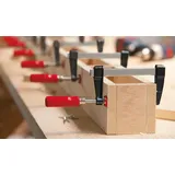 Bessey Druckguss-Zwinge Zink-Druckguss schwarz beschichtet