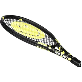 PRINCE Smiley 2025 schwarz - besaitet / Yellow - One Size