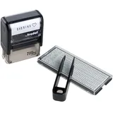 Trodat 7 Sachen Stempel DIY-Markierstempel (37x14 mm,