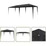 Maison Exclusive - The Living Store Partyzelt 3x6 m pe Anthrazit - Gartenzelt - Partyzelt - Pavillon - Außengarten - Gartenfeier