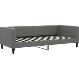 vidaXL Tagesbett 90 x 200 cm Dunkelgrau