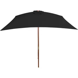 furnicato 200 x 300 cm Schwarz