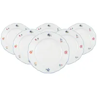 SELTMANN WEIDEN Frühstücksteller Sonate Nostalgie 20,1 cm weiß 6er Set