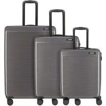 Travelite Sienna Koffer-Set 3-tlg. grau/hellgrau/anthrazit