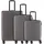 Travelite Sienna Koffer-Set 3-tlg. grau/hellgrau/anthrazit