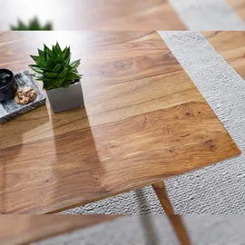 FineBuy Esstisch in Braun / 80 x 76 cm