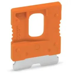 Wago 2006-401 Trennstecker für Basisklemmen, zur Verwendung der Basisklemme als Trennklemme, orange 2006401  - 25 Stück