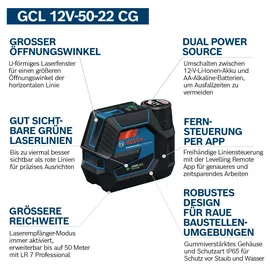 Bosch Kombilaser GCL 12V-50-22