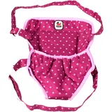 Bayer Chic 2000 Puppentrage Dots Brombeere lila 2000