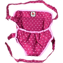 Bayer Chic 2000 Puppentrage Dots Brombeere lila 2000
