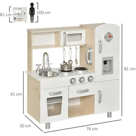 Homcom Küchenspielzeug Kiefer, MDF