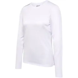 hummel hmlRUN langarm Laufshirt Damen 9001 - white XS