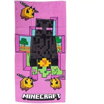 Minecraft Badetuch 70 x 140 cm mehrfarbig